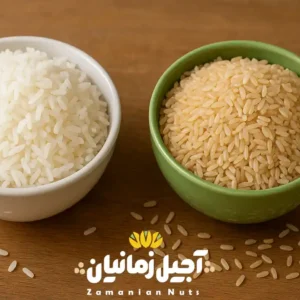 برنج سفید یا قهوه ای
